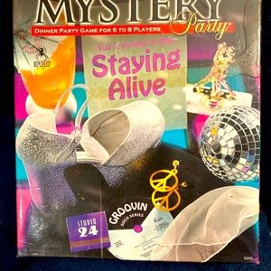 Murder Mystery Dinner Party Game for 6-8 Players.